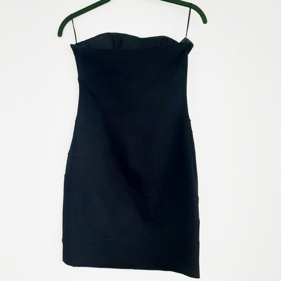 Cynthia Steffe black strapless dress - Picture 9 of 9